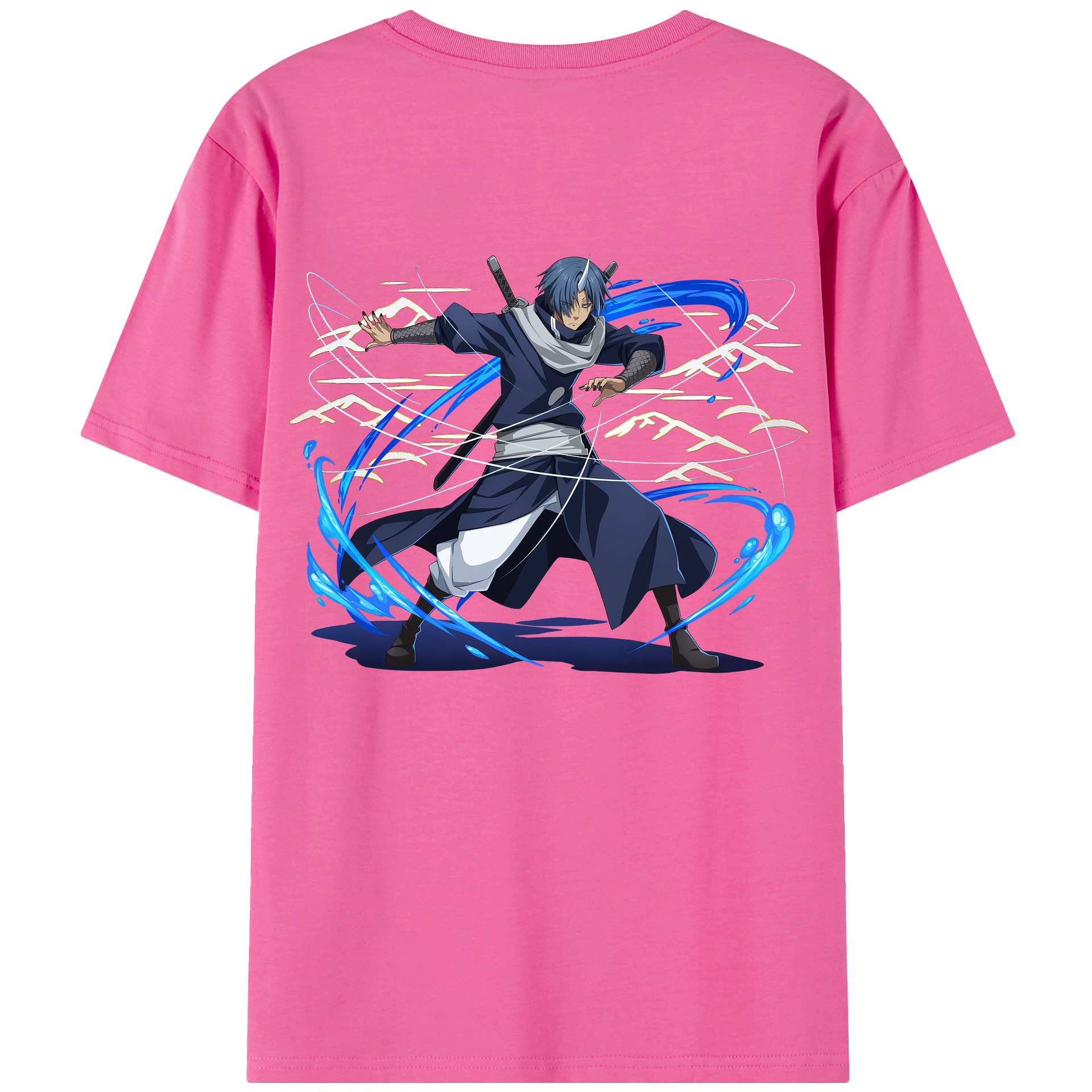（画像用） 転スラ Regarding Reincarnated to Slime レディース半袖Tシャツ(バックプリント)